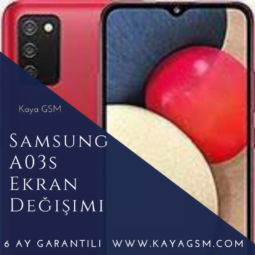 Samsung A03s Ekran Değişimi