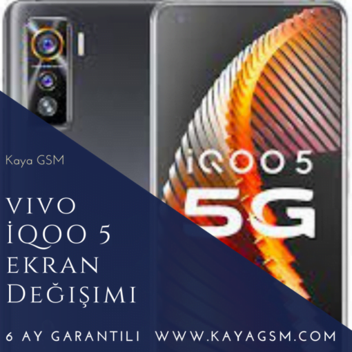 Vivo İqoo 5 Ekran Değişimi