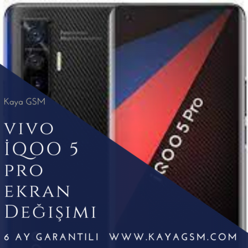 Vivo İqoo 5 Pro Ekran Değişimi