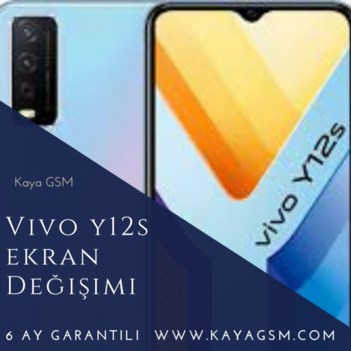 Vivo Y12S Ekran Değişimi