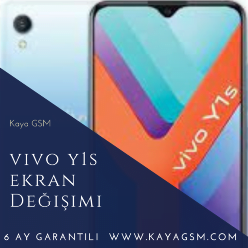 Vivo Y1S Ekran Değişimi