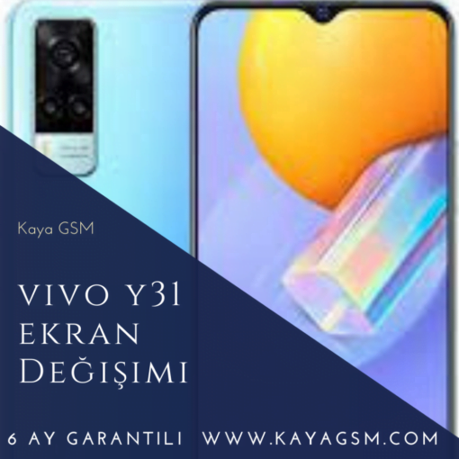 Vivo Y31 Ekran Değişimi