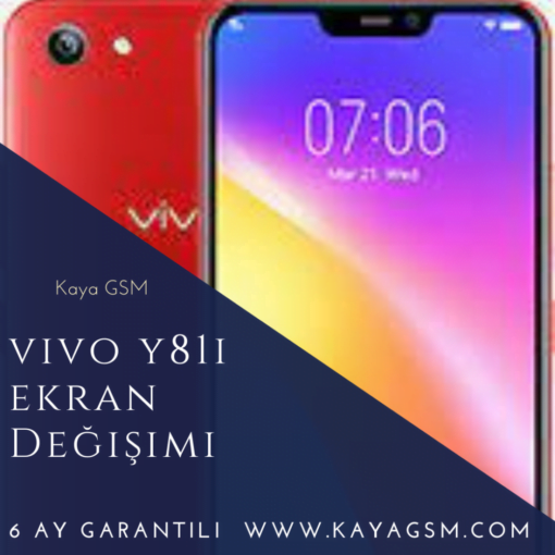 Vivo Y81I Ekran Değişimi