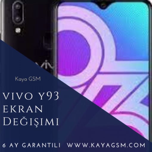 Vivo Y93 Ekran Değişimi