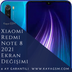 Xiaomi Redmi Note 8 2021 Ekran Değişimi