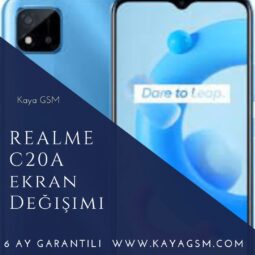 Realme C20A Ekran Değişimi