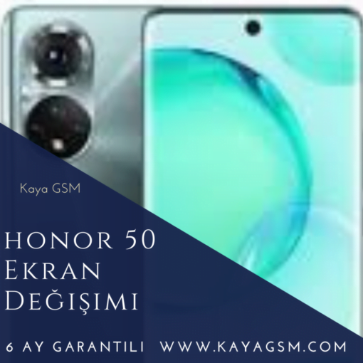Honor 50 Ekran Değişimi