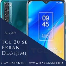 TCL 20 SE Ekran Değişimi