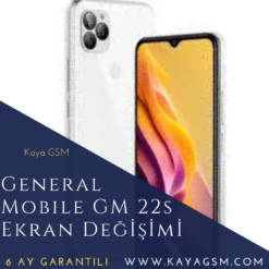General Mobile GM 22s Ekran Değişimi
