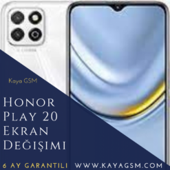 Honor Play 20 Ekran Değişimi
