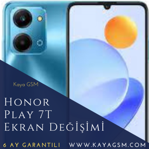 Honor Play 7T Ekran Değişimi