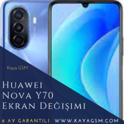Huawei Nova Y70 Ekran Değişimi