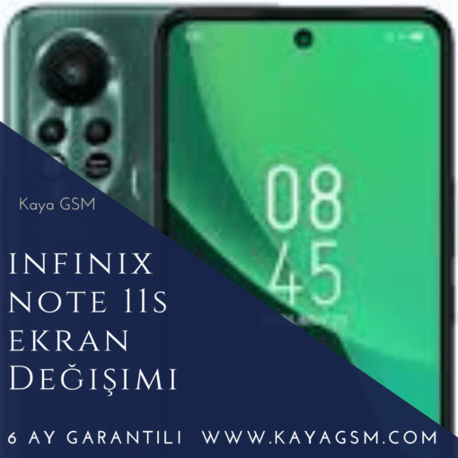 İnfinix Note 11S Ekran Değişimi