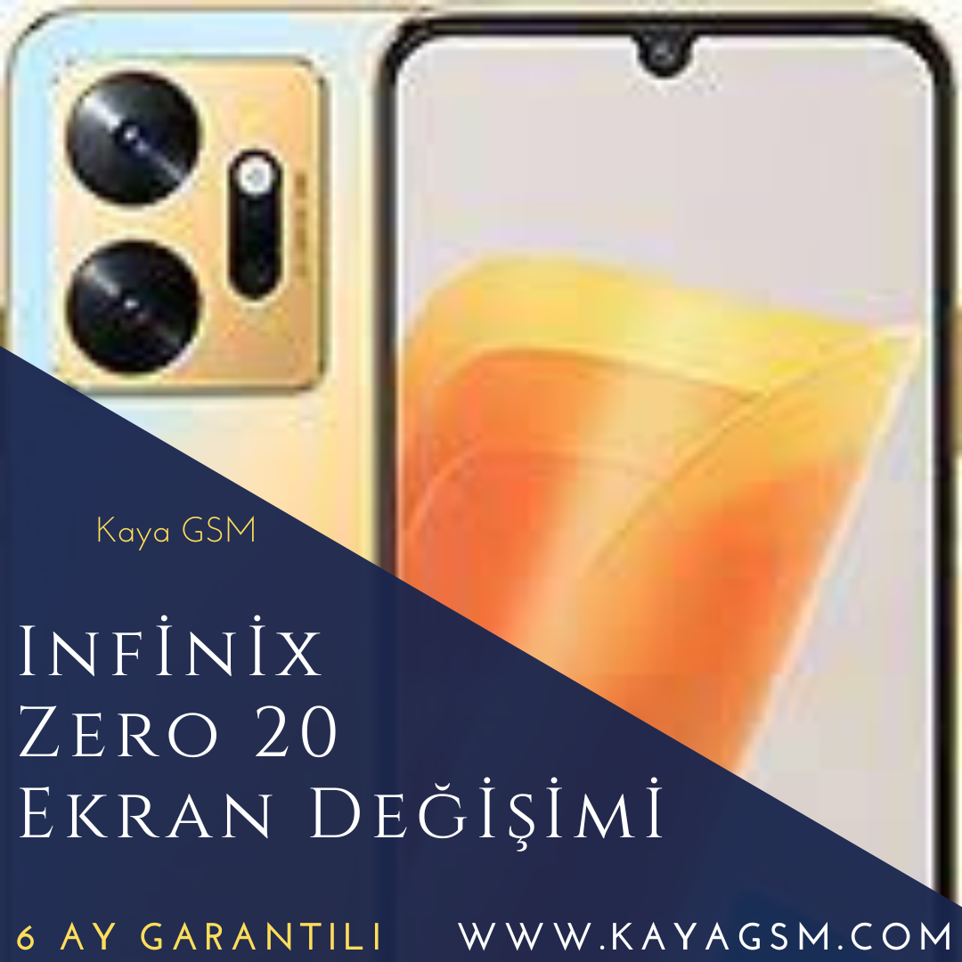Infinix Zero 20 Ekran Değişimi