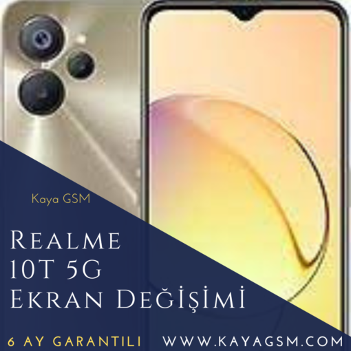 Realme 10T 5G Ekran Değişimi