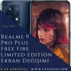 Realme 9 Pro Plus Free Fire Limited Edition Ekran Değişimi