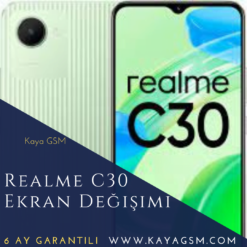Realme C30 Ekran Değişimi