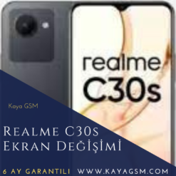 Realme C30s Ekran Değişimi
