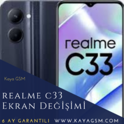 Realme C33 Ekran Değişimi