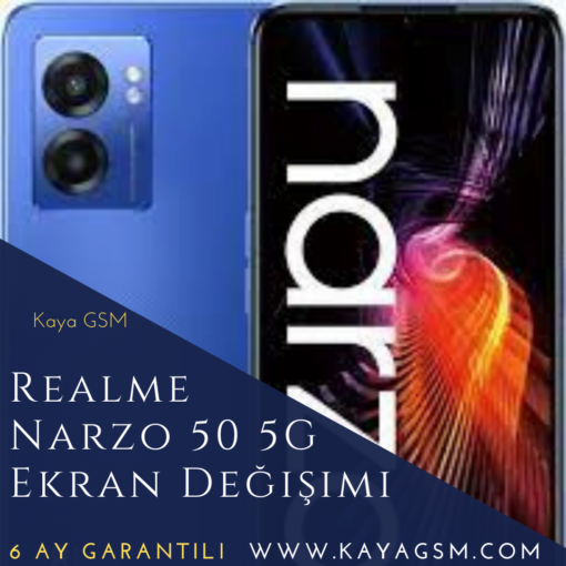 Realme Narzo 50 5G Ekran Değişimi