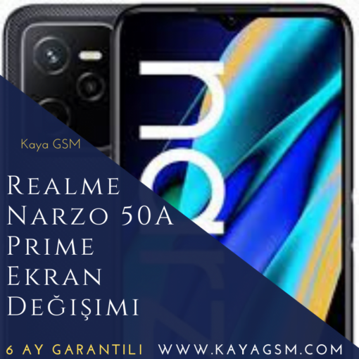 Realme Narzo 50A Prime Ekran Değişimi