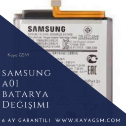 Samsung A01 Batarya Değişimi