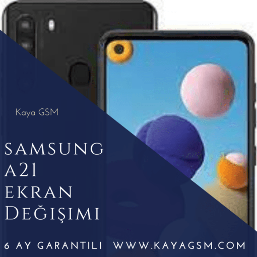 Samsung A21 Ekran Değişimi