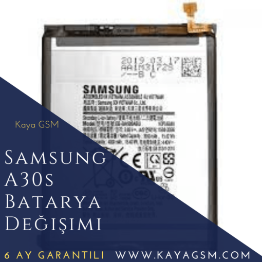 Samsung A30S Batarya Değişimi