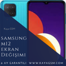Samsung M12 Ekran Değişimi