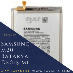 Samsung M20 Batarya Değişimi