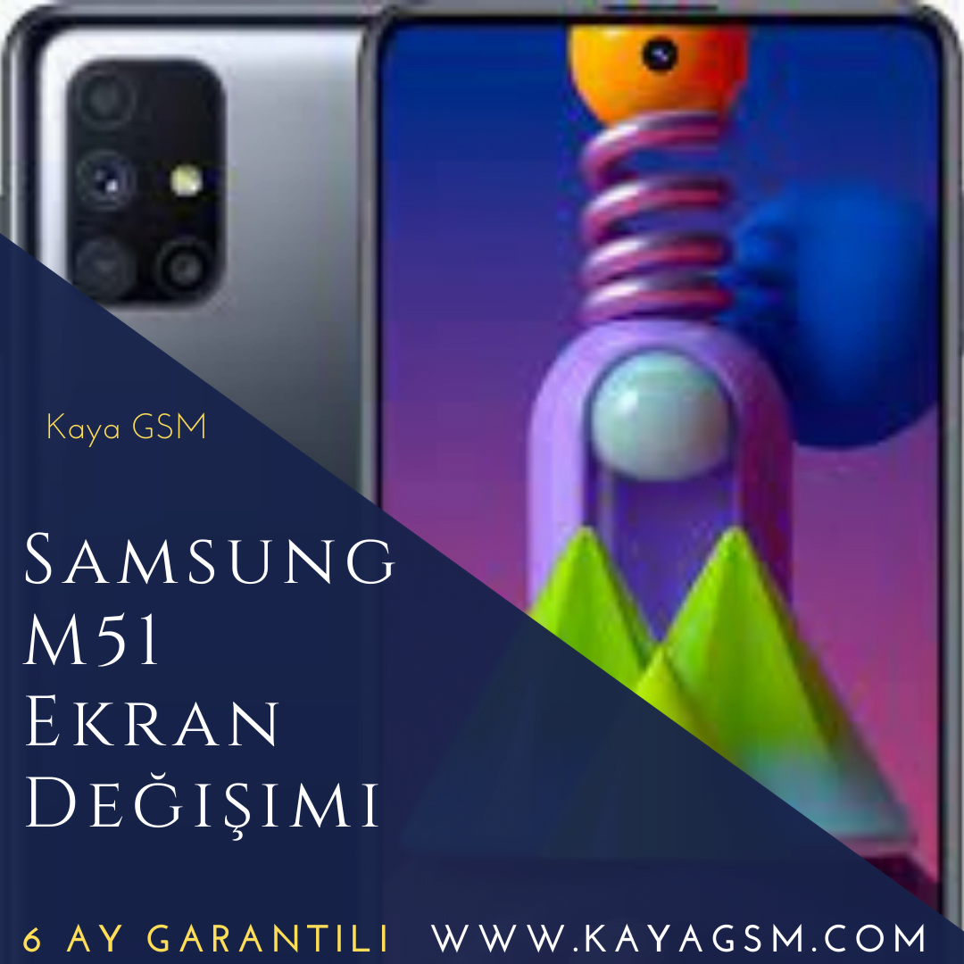 Samsung M51 Ekran Değişimi 1 Samsung M51 Ekran Değişimi