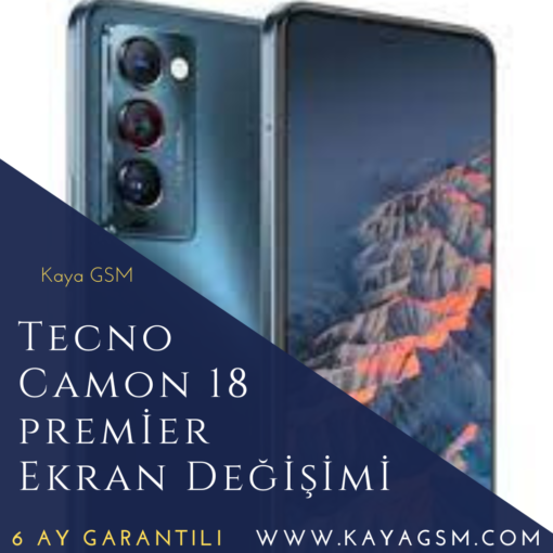 Tecno Camon 18 Premier Ekran Değişimi