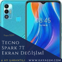 Tecno Spark 7T Ekran Değişimi