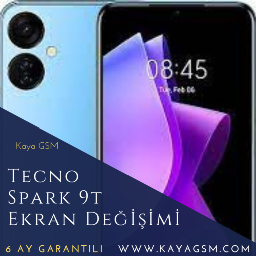 Tecno Spark 9T Ekran Değişimi
