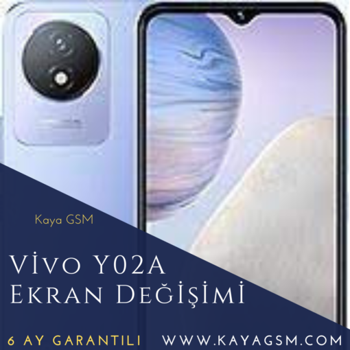 Vivo Y02A Ekran Değişimi