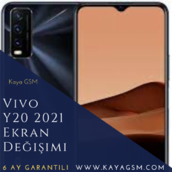 Vivo Y20 2021 Ekran Değişimi