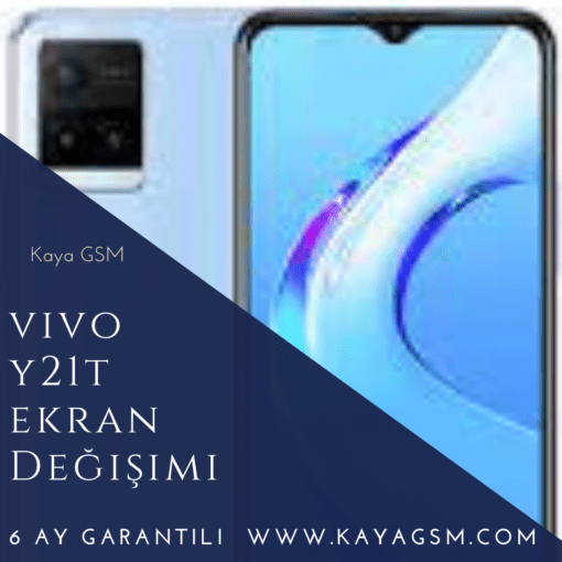 Vivo Y21T Ekran Değişimi