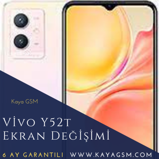 Vivo Y52T Ekran Değişimi