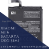 Xiaomi Telefon Batarya Değişimi 11 Xiaomi Mi 6 Batarya Değişimi