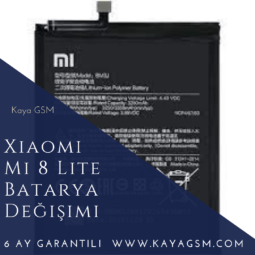 Xiaomi Mi 8 Lite Batarya Değişimi