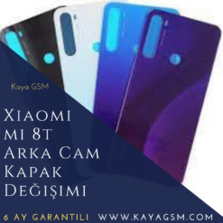 Xiaomi Mi 8T Arka Cam Kapak Değişimi