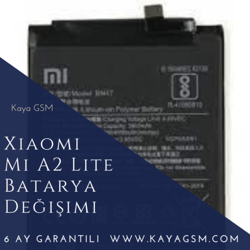 Xiaomi Mi A2 Lite Batarya Değişimi