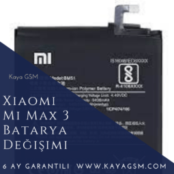 Xiaomi Mi Max 3 Batarya Değişimi