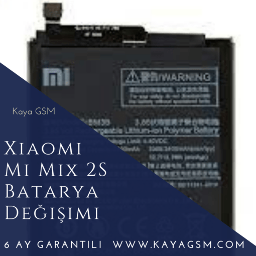 Xiaomi Mi Mix 2S Batarya Değişimi