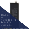 Xiaomi Telefon Batarya Değişimi 6 Xiaomi Mi Note 10 Lite Batarya Değişimi