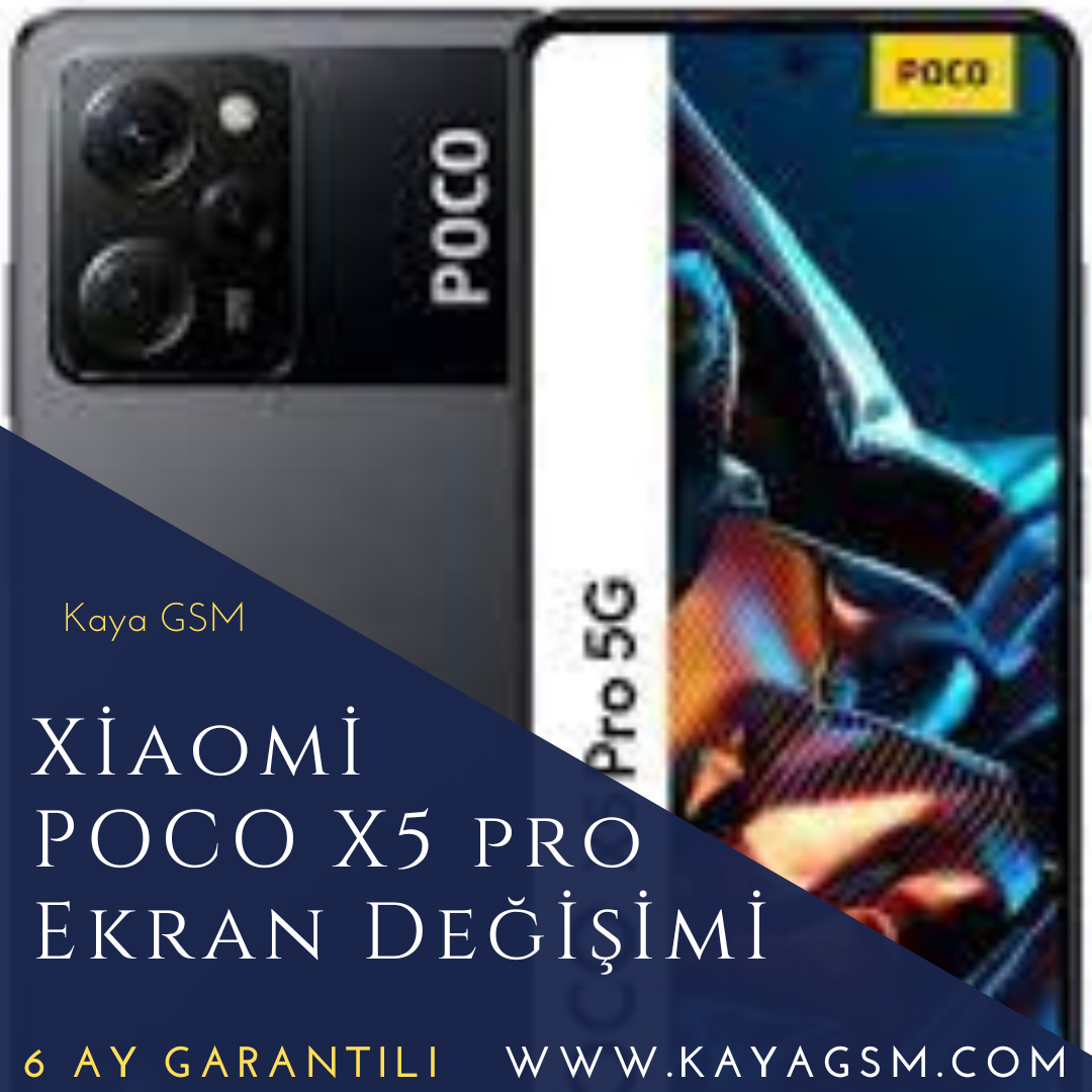 Xiaomi POCO X5 Pro Ekran Değişimi