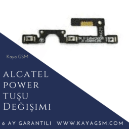 Alcatel Power Tuşu Değişimi