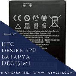 HTC Desire 620 Batarya Değişimi