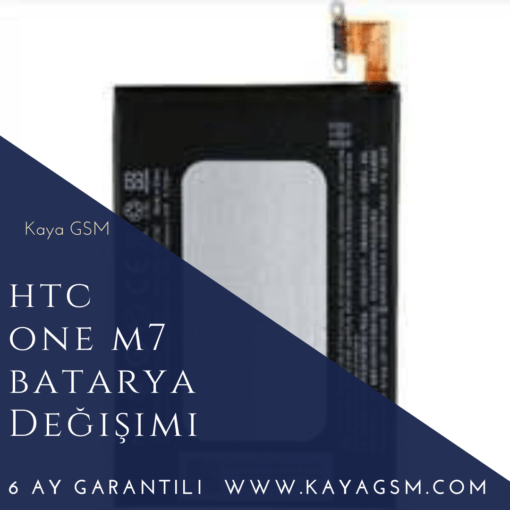 Htc One M7 Batarya Değişimi