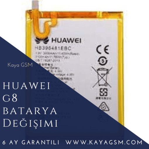 Huawei G8 Batarya Değişimi